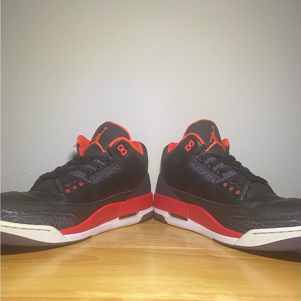 *Rare* Jordan 3 Retro Crimson - Picture 6 of 14